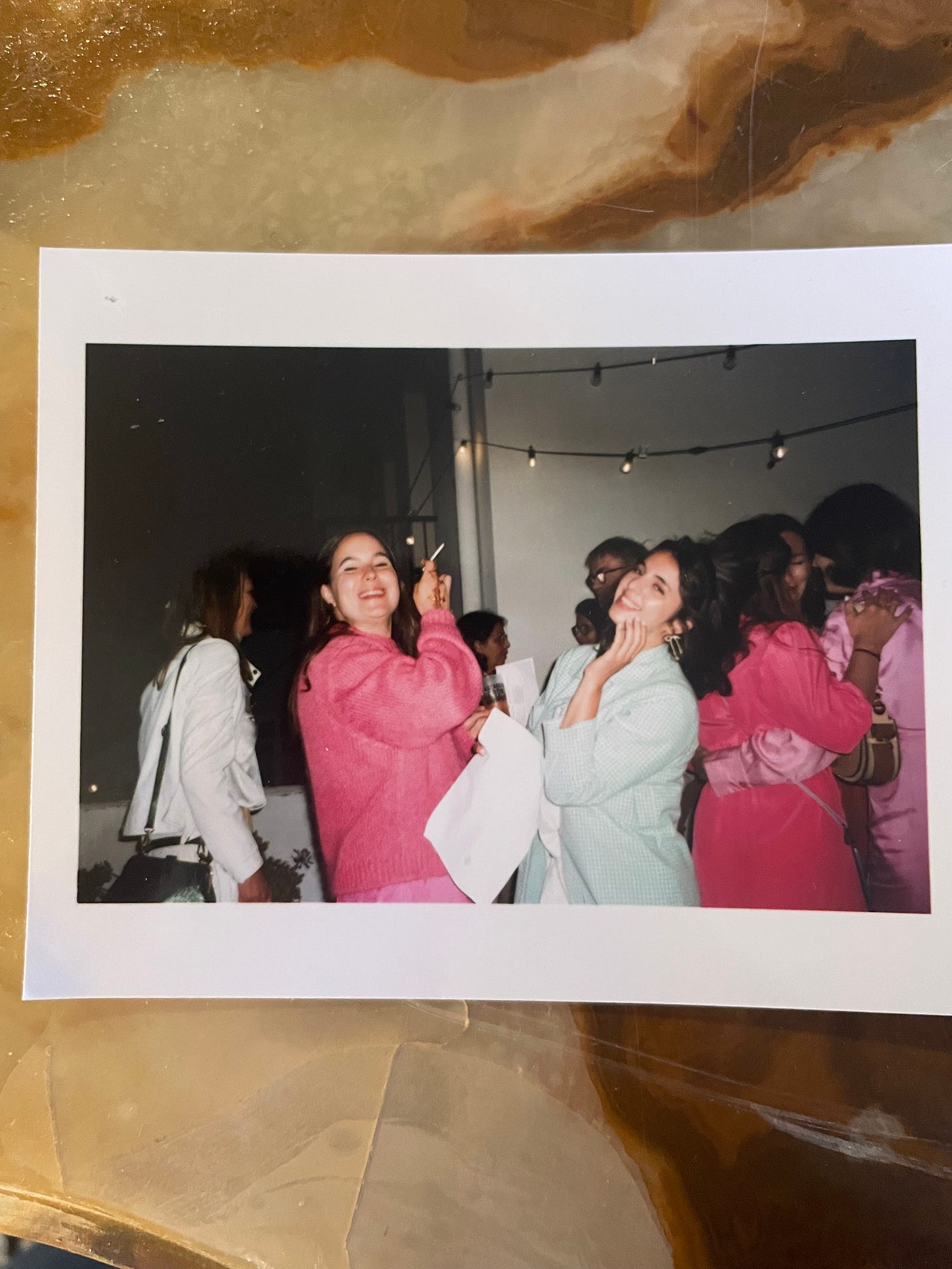 Marilou et moi au mariage de ma soeur
