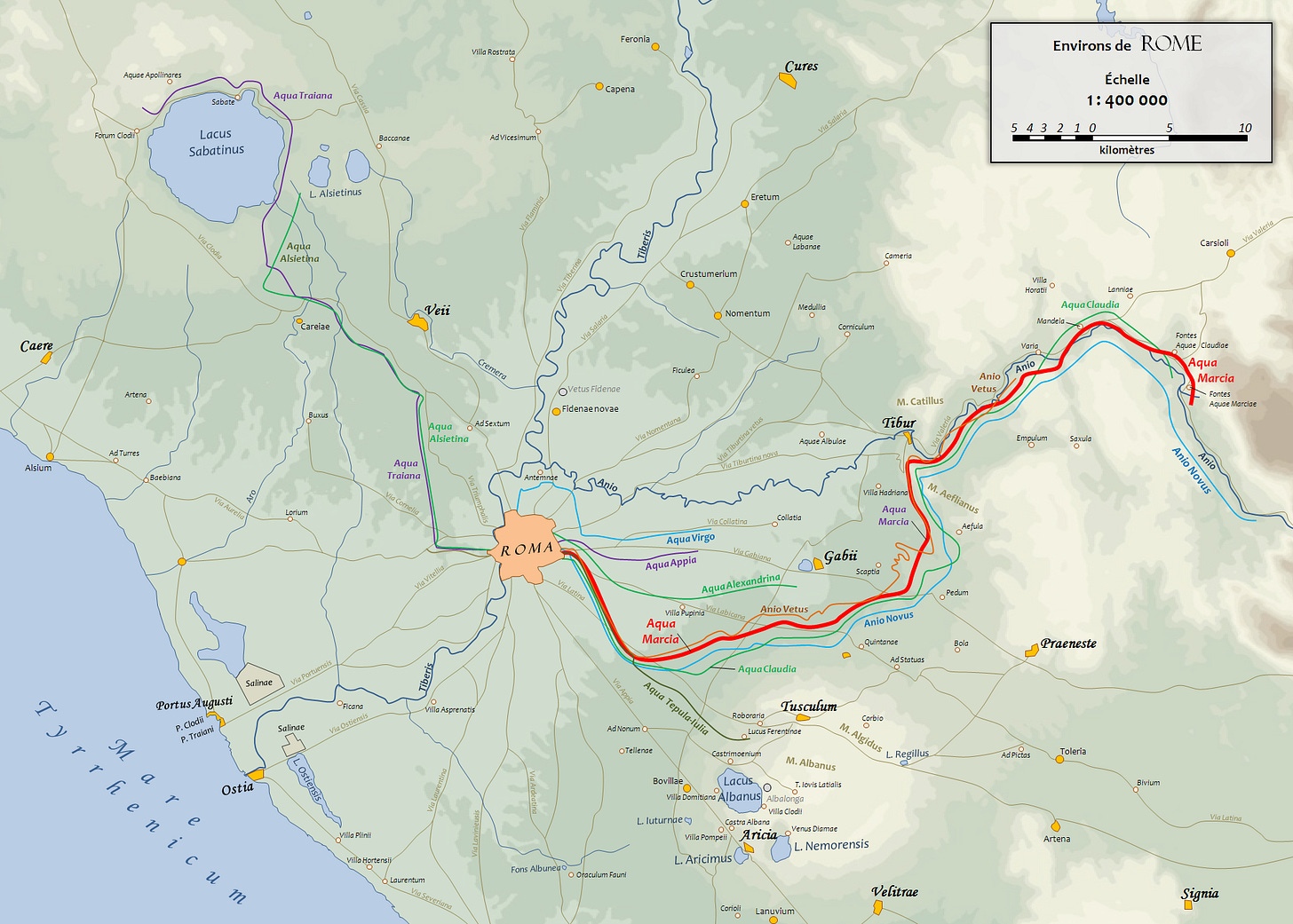 Ancient water and the Park of the Aqueducts – Rome on Rome