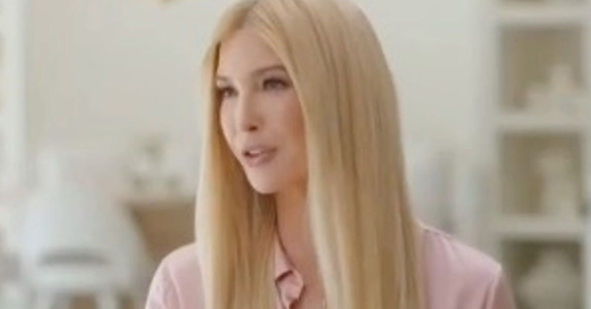 Ivanka Trump says her life goal challenge is 'how people want to live' - on  a deserted private island | Irish Star