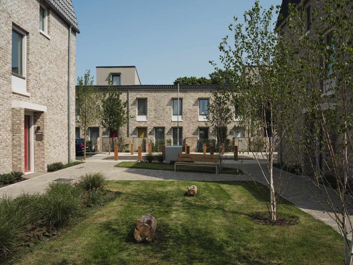 Passivhaus townhouses in Goldsmith Street