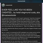 ‘Ever Feel Like You’ve Been Cheated’ —Visiting the Maewestside 2016 Archives