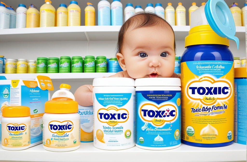 Tiny Humans Drink Heavy Metals