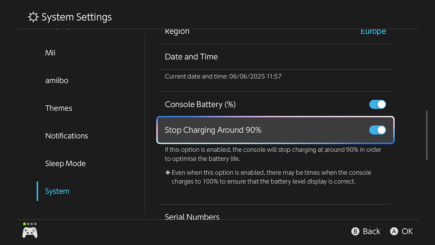Nintendo Switch 2 system settings Nintendo Switch 2 system settings