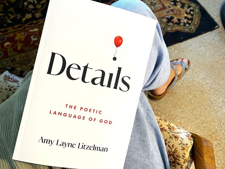 book cover, Details: The Poetic Language of God