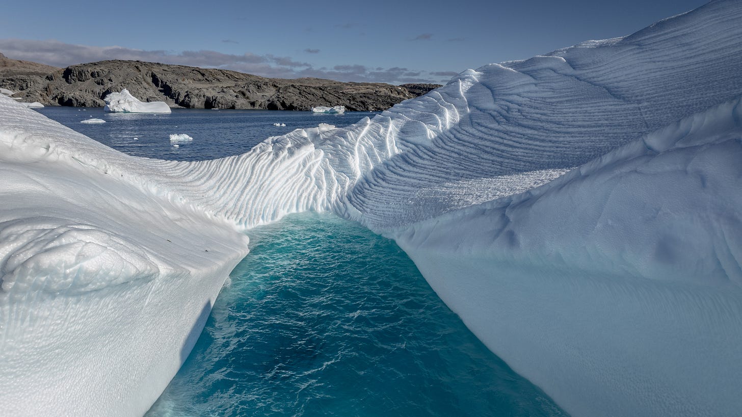 Melting ice is not good