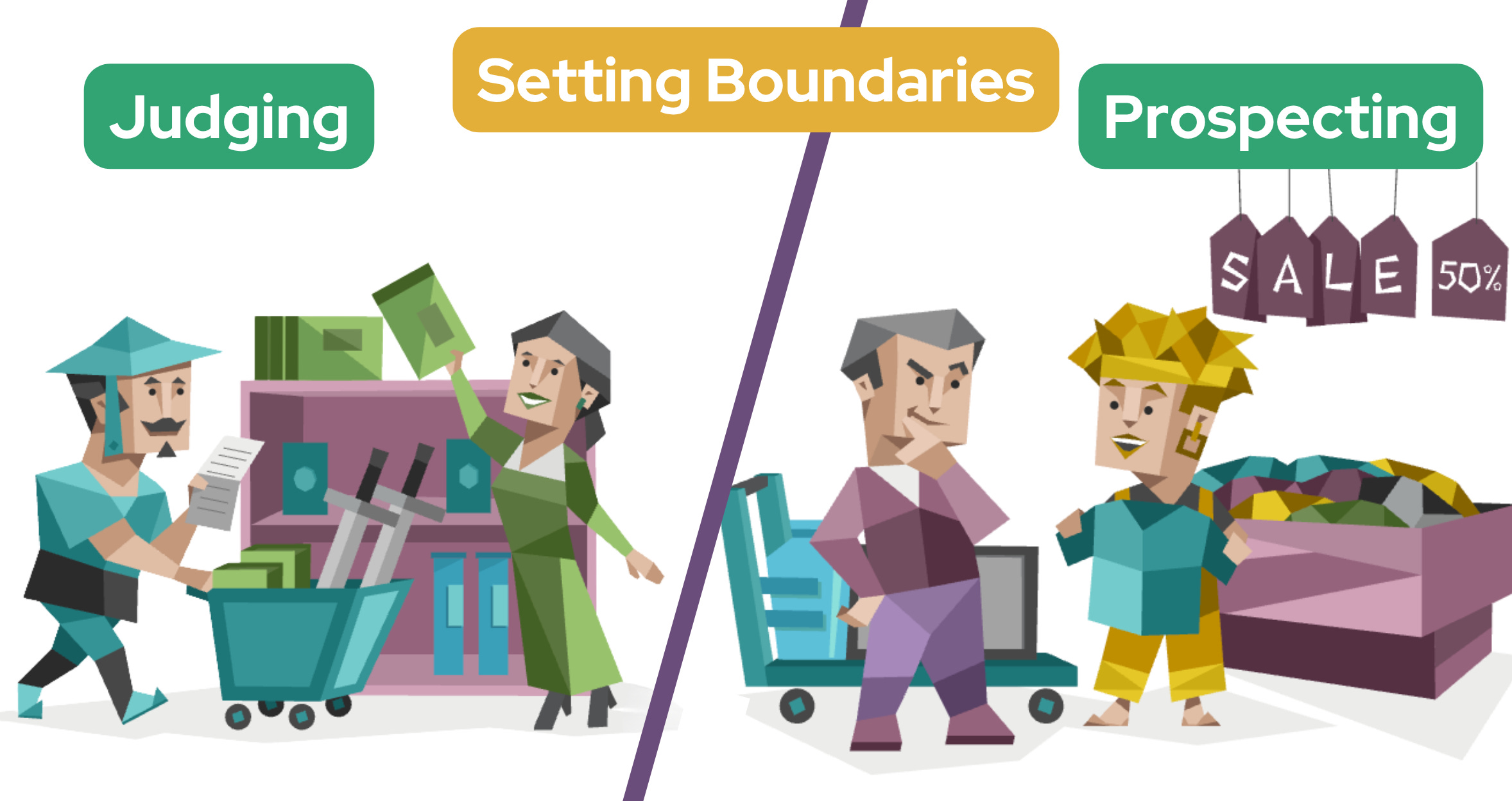 Setting Boundaries: Judging vs. Prospecting Personalities | Grow with ...