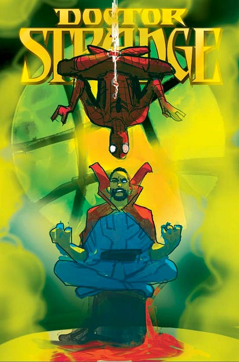 Dr Strange #390 Sketches