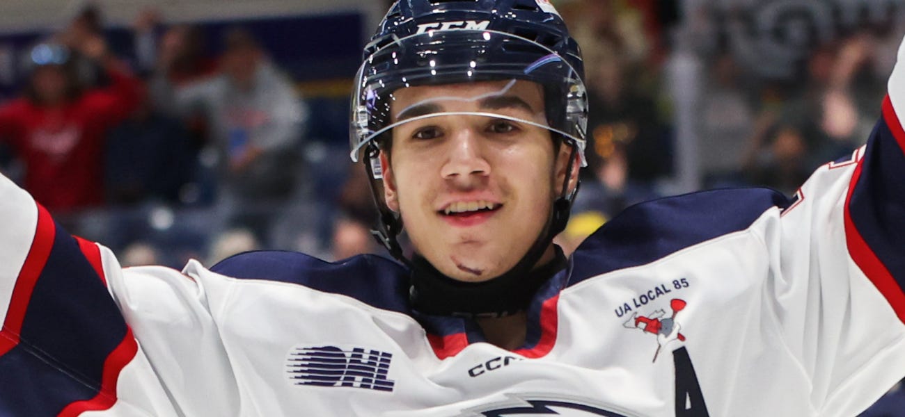 Top draft prospect Michael Misa is scoring at a near-historical pace