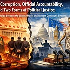 Anti-Corruption, Official Accountability, and Two Forms of Political Justice: The Real Divide Between the Chinese Model and Western Democratic Systems