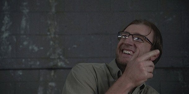 Walker Creepy Earl with glasses.