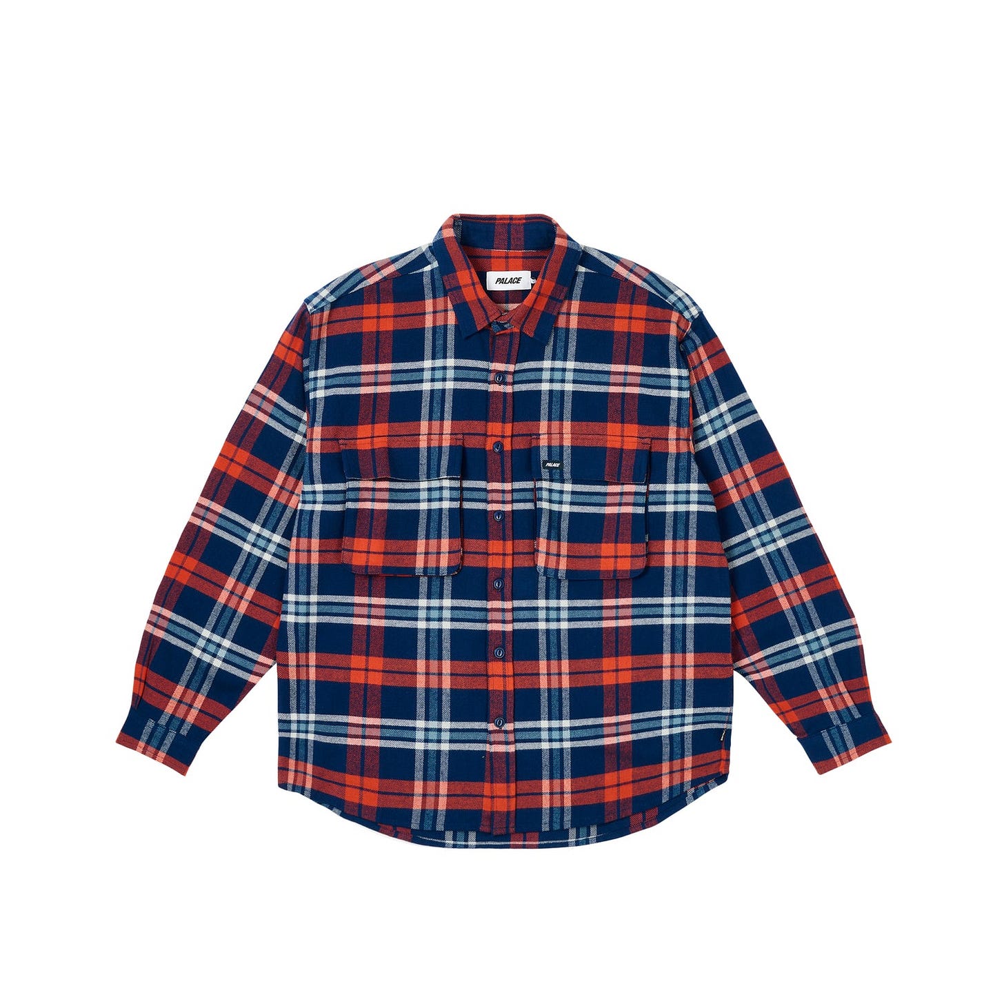 CHECK SHIRT BURNT ORANGE