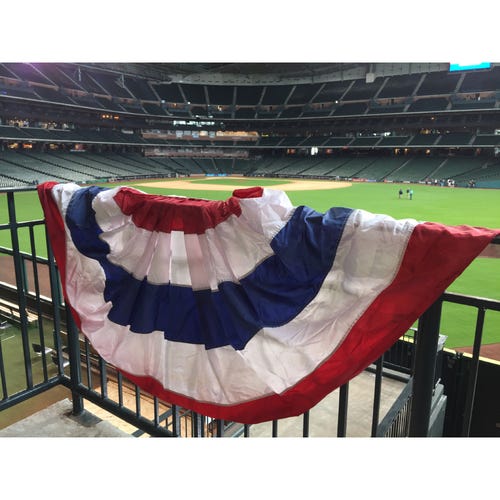 2017 World Series Bunting From Minute Maid Park