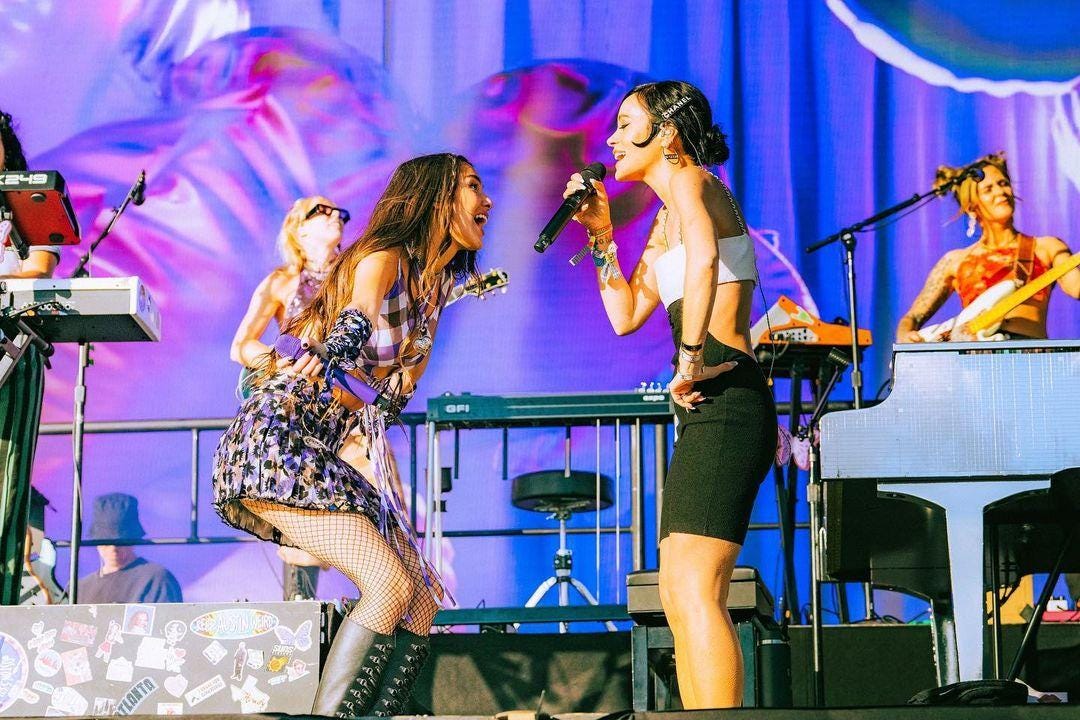 Olivia Rodrigo Thanks Lily Allen For Sharing 'Important Message' At  Glastonbury - The Blast