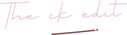 The CK edit