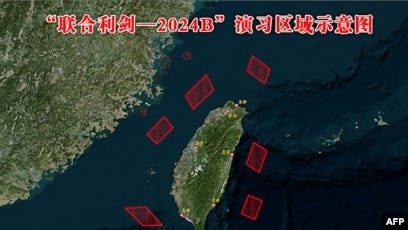 China launches war games around Taiwan, drawing ire from Taipei, Washington