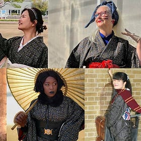 Five Women, One Kimono