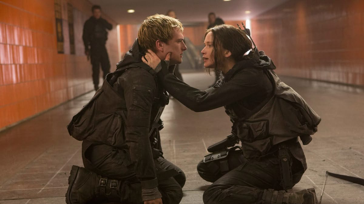 Suzanne Collins is a writing genius, and a lot of it is not talked about enough