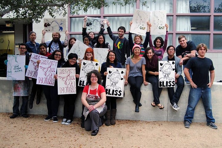 protest poster making