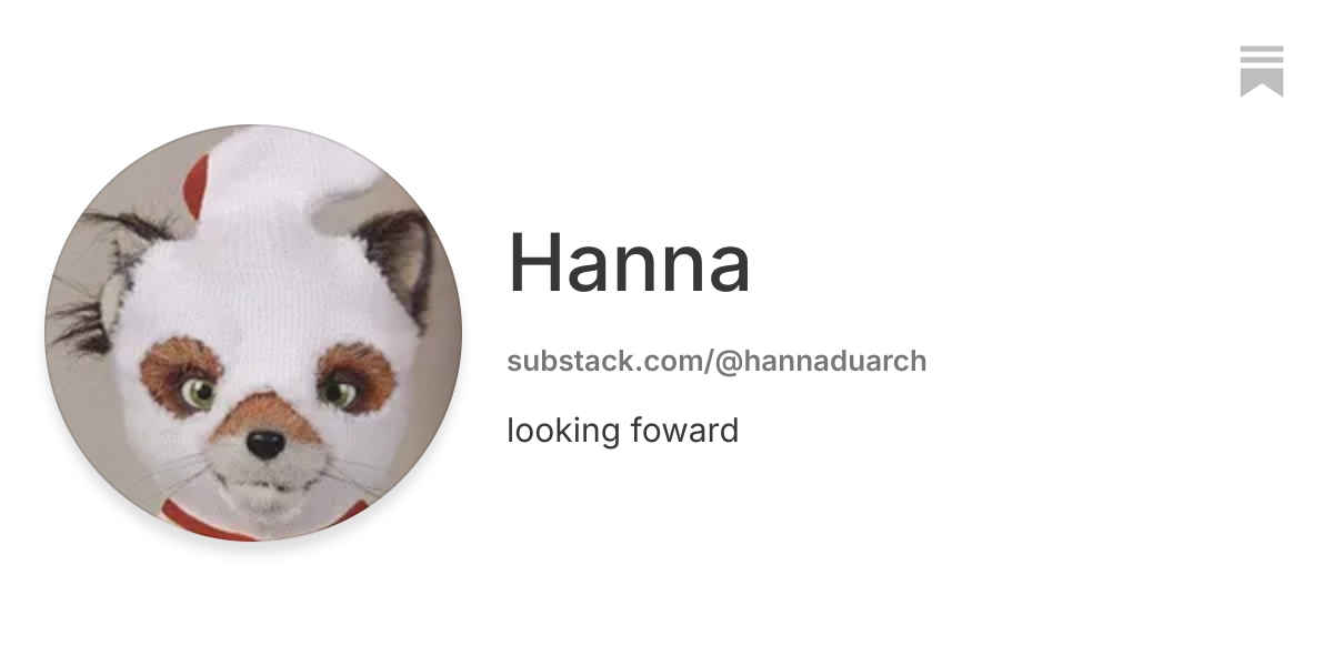 Hanna | Substack