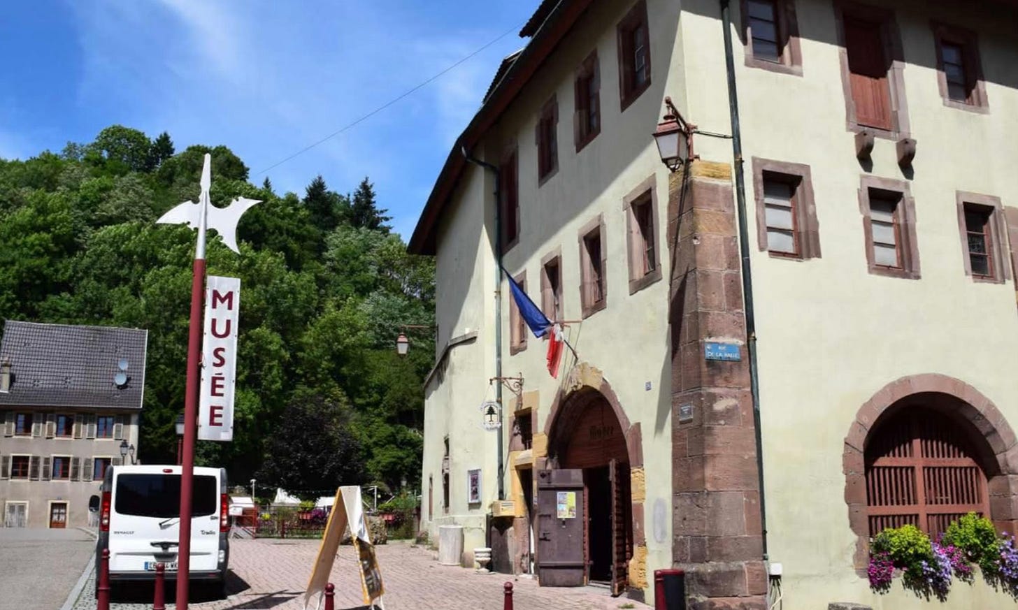 The site of Breitwieser’s first theft - The Museum of the Friends of Thann. The site of Breitwieser’s first theft - The Museum of the Friends of Thann.