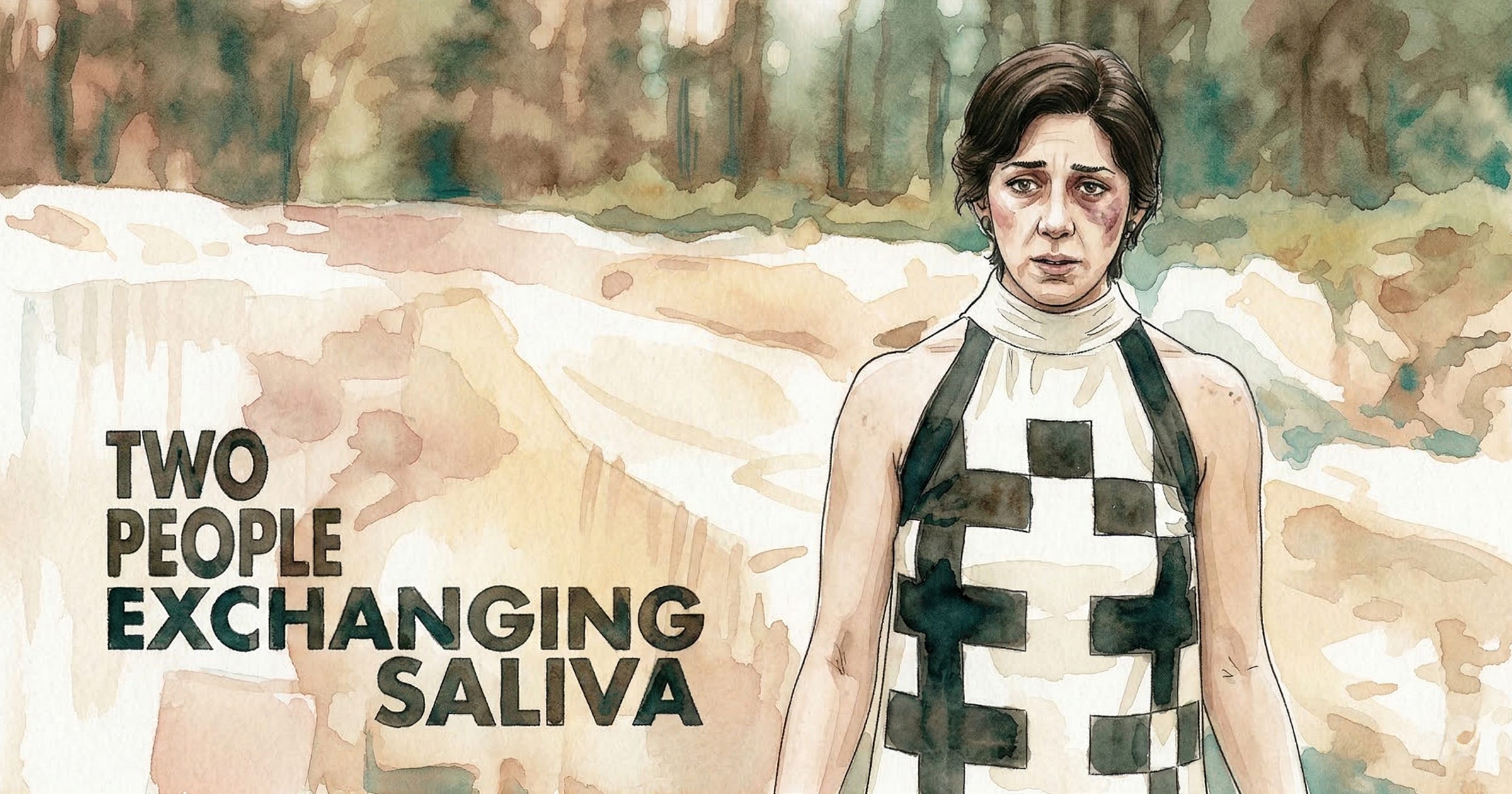 Two People Exchanging Saliva - Zar Amir Ebrahimi