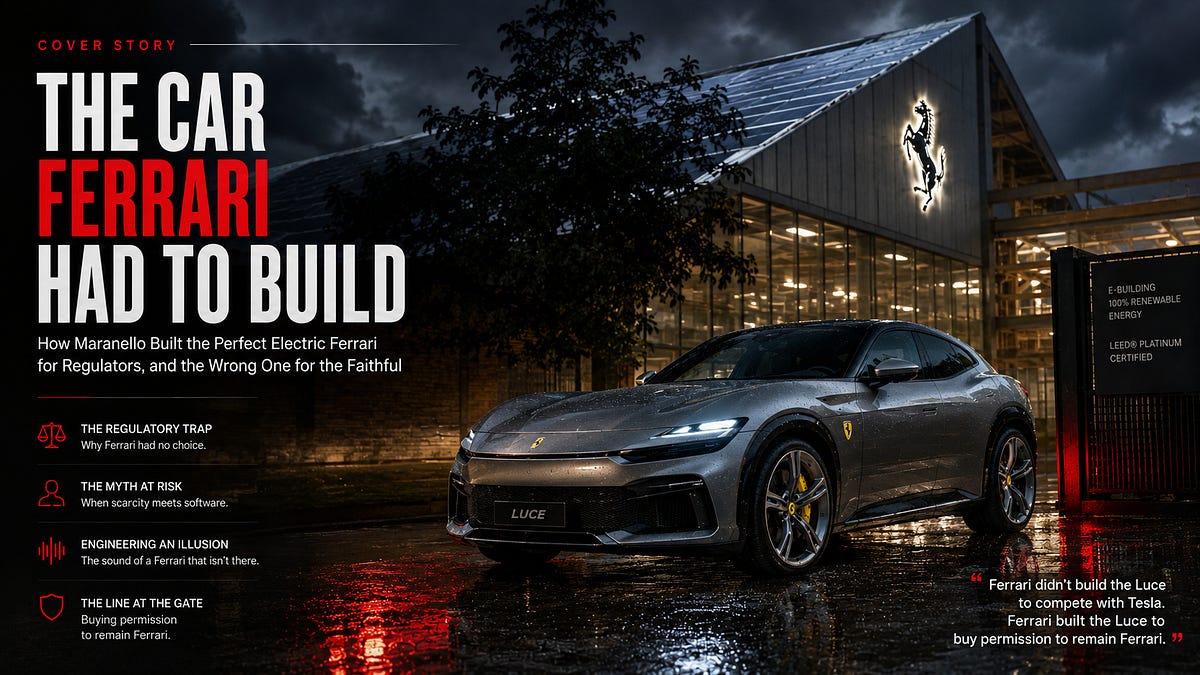 LoveFrom Rome: The $640k Hybrid Haunting the Maranello Clubhouse — image 5