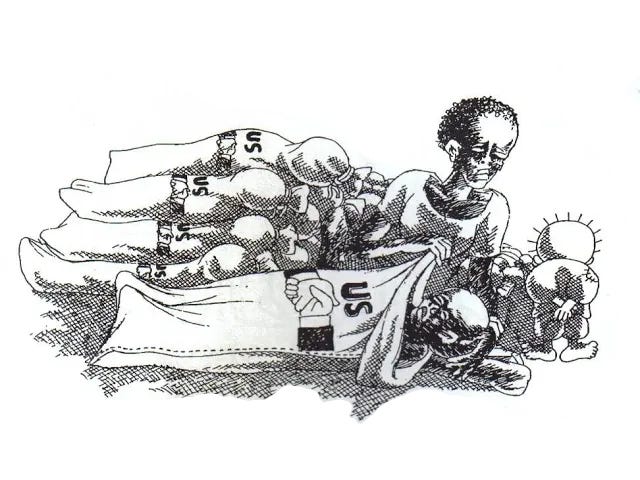 'Amel-Ba'al, Canaan48, Palestine, Art by Naji al-Ali