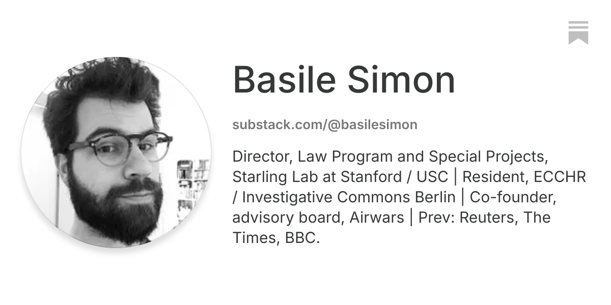 Basile Simon | Substack