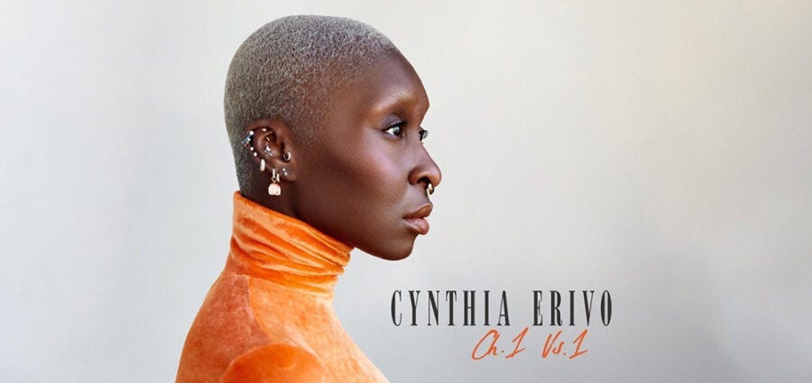 Singer-Songwriter Cynthia Erivo Announces Debut Album Ch. 1 Vs. 1 Set for  Release September 17, 2021 – The Ritz Herald