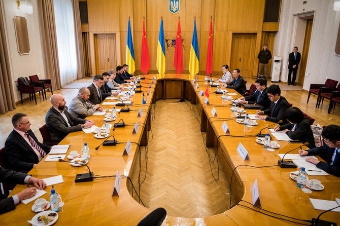 China says Ukraine envoy met with Zelensky during talks in Kyiv | Arab News China says Ukraine envoy met with Zelensky during talks in Kyiv | Arab News