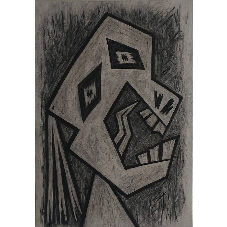 Madness (Scream) Drawing by Danilo Mancic | Saatchi Art Brazil