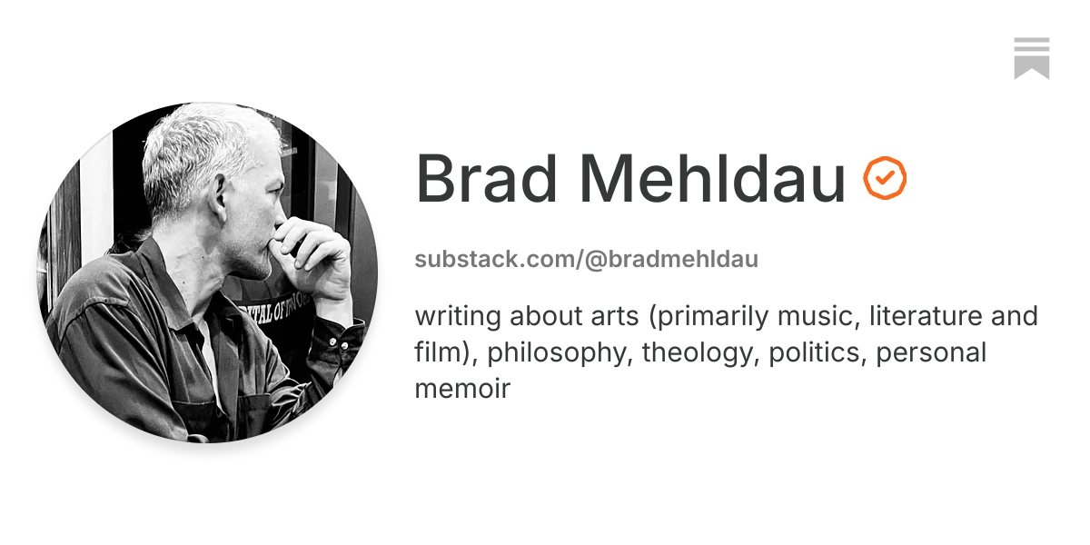 Brad Mehldau | Substack