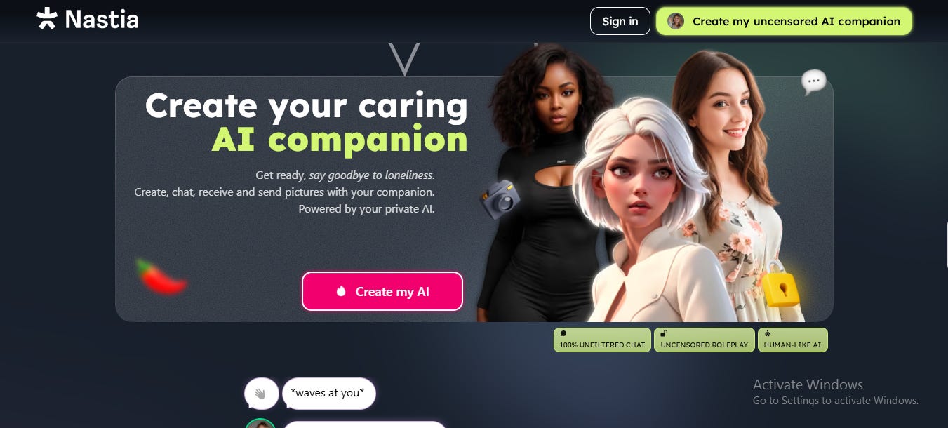 nastiaAI the best AI companion platform with no censorship nastiaAI the best AI companion platform with no censorship