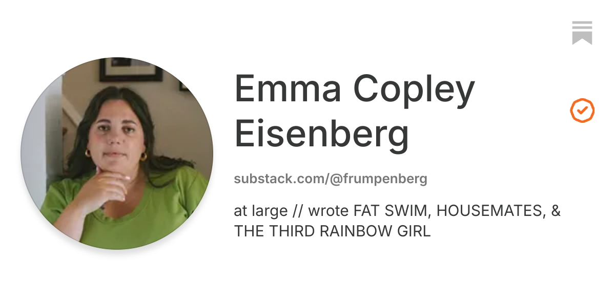 Emma Copley Eisenberg | Substack