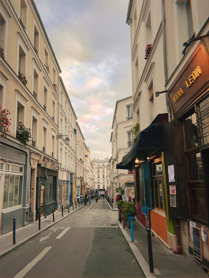 Upstairs at Le Blainville; Les Lionnes; Quai Sauvage Bercy; Rue Sainte-Marthe Paris Franchement