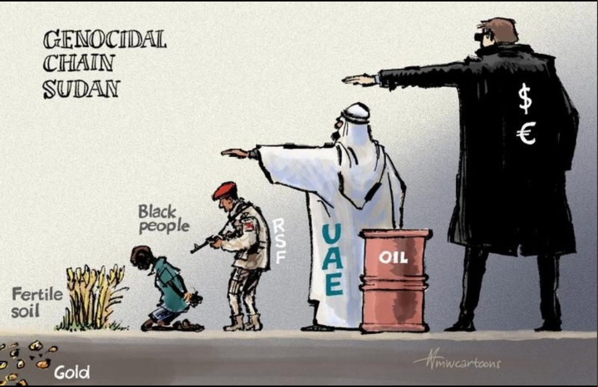 The Silent War: UAE Sponsored Genocide for Stolen Gold
