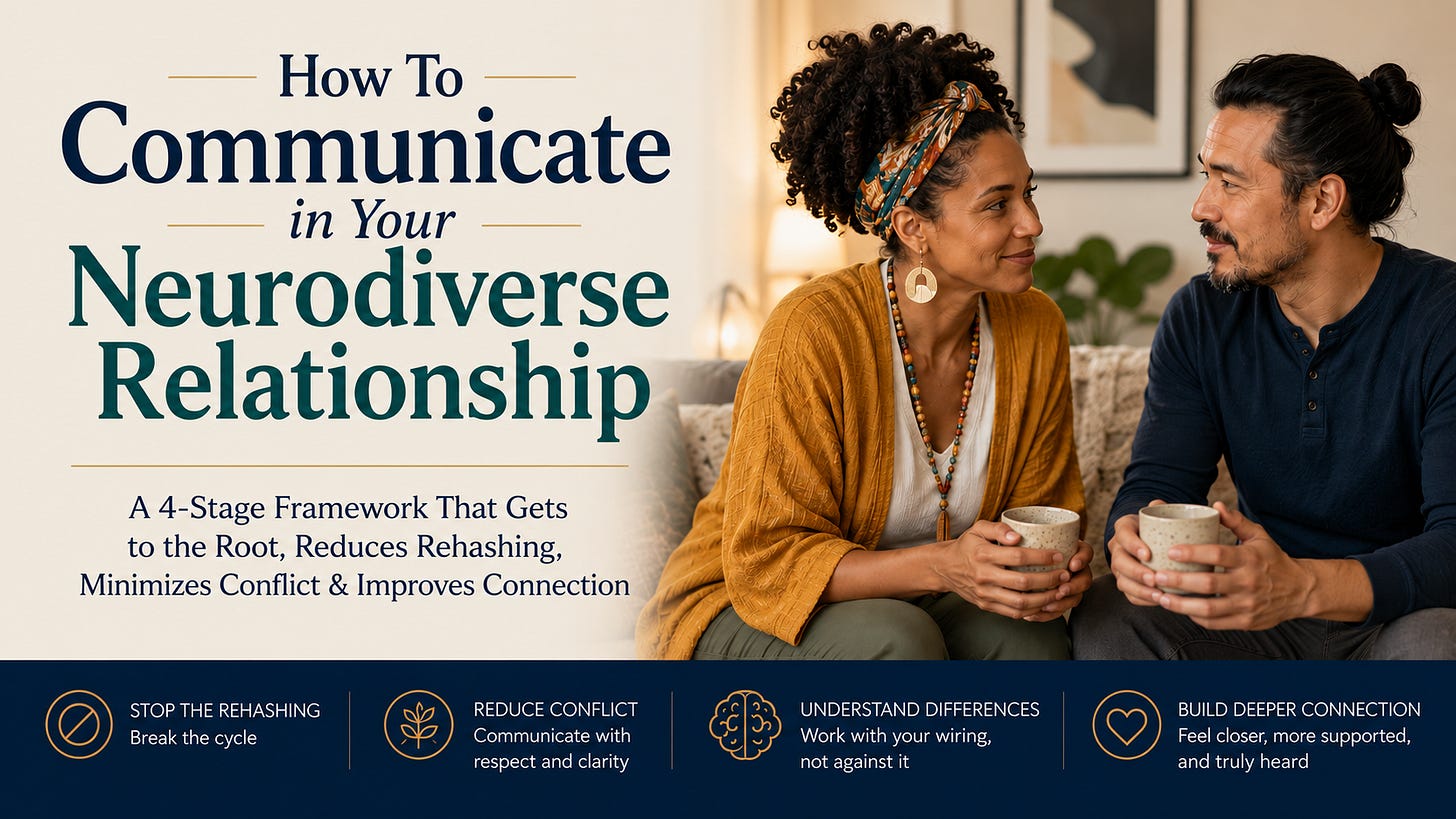 How to Communicate in Your Neurodiverse Relationship How to Communicate in Your Neurodiverse Relationship