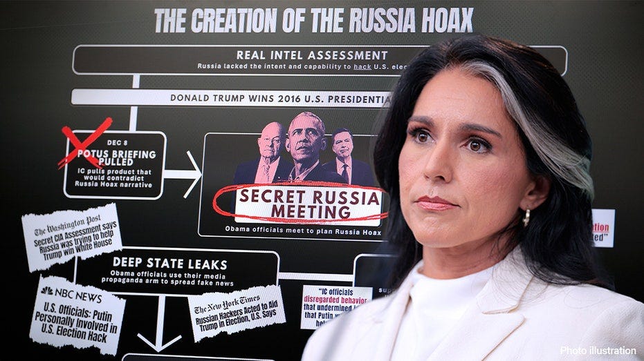 DNI Gabbard doubles down on Obama officials politicizing Trump-Russia intel  | Fox News DNI Gabbard doubles down on Obama officials politicizing Trump-Russia intel  | Fox News