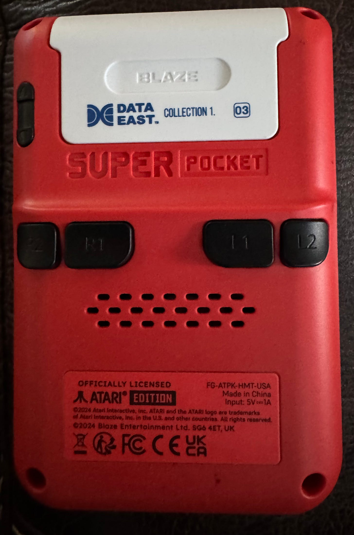 Blaze Evercade Super Pocket Atari Edition