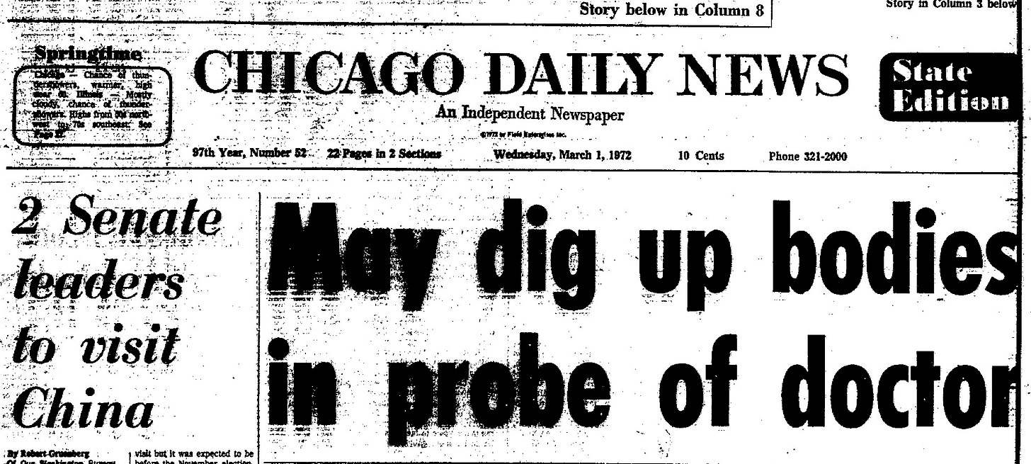 THIS CRAZY DAY IN 1972: Playboy bunnies frolic with a handicapped