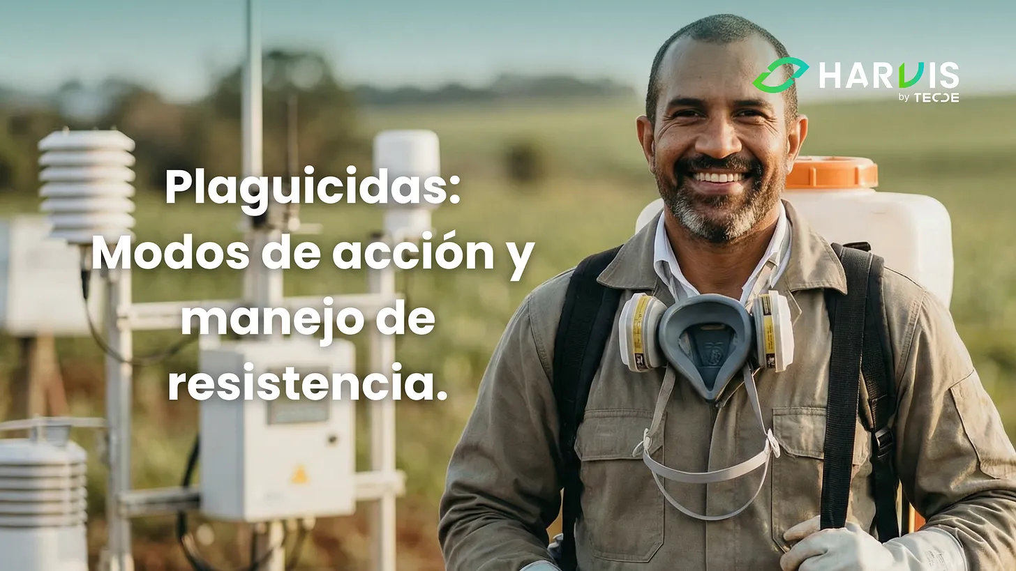 Plaguicidas: Modos de acción y manejo de resistencia.
