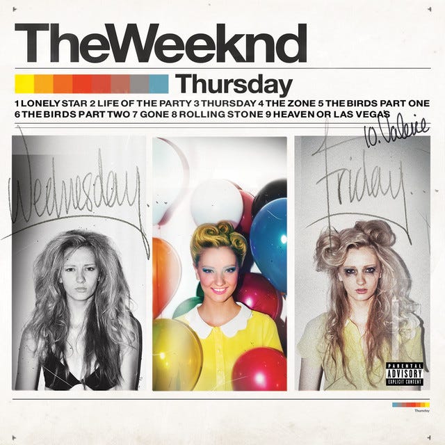 Thursday - Album by The Weeknd | Spotify