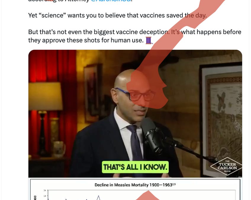 Measles Deaths Were More Than 22,000 Percent Higher Just Before We Got a Measles Vaccine!