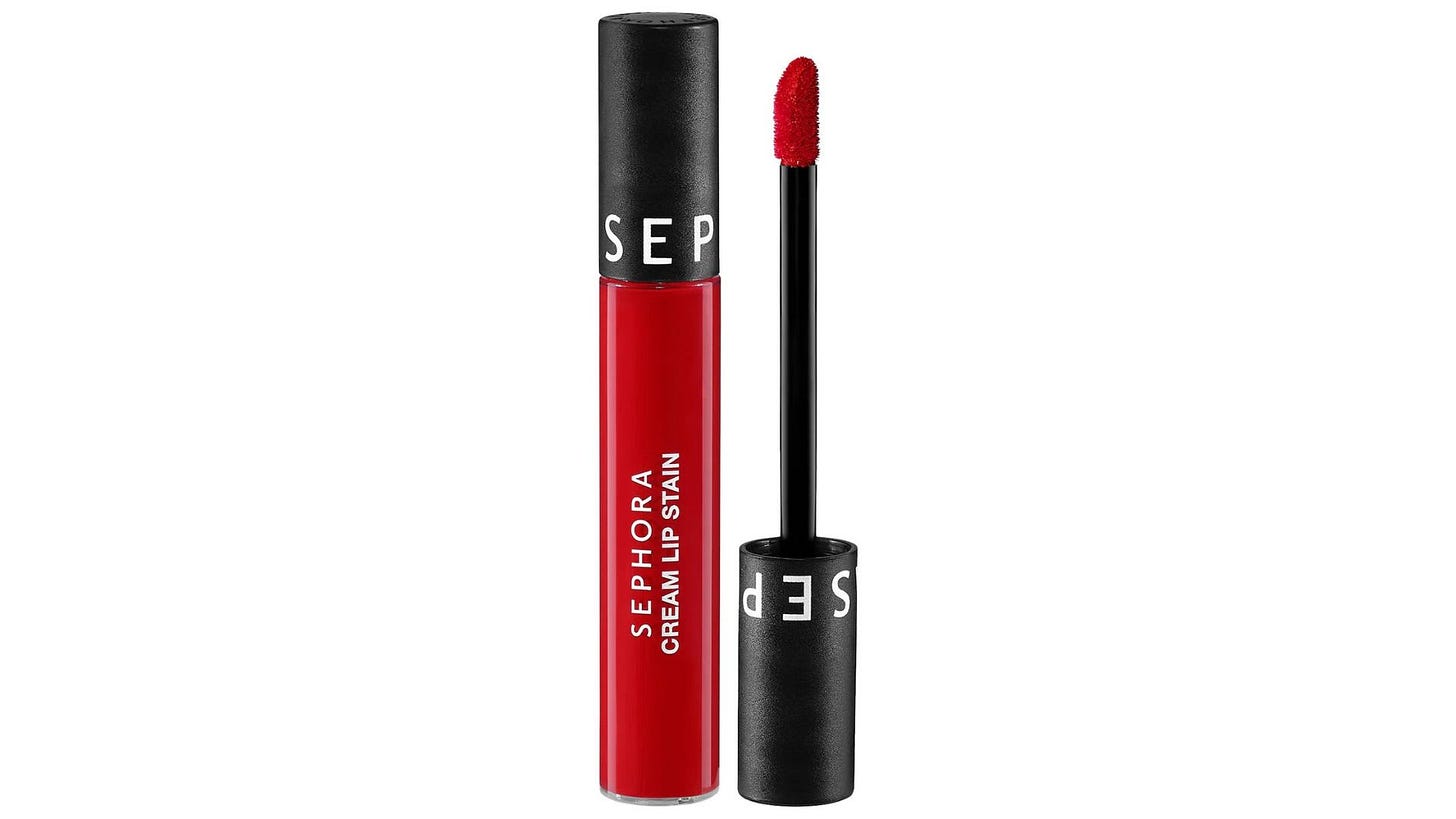the image of Sephora Collection Cream Lip Stain 10HR Liquid Lipstick 01