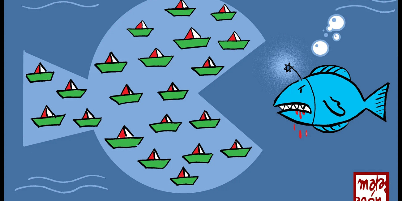 La Flotilla Sumud navega hacia un Israel en confusión y con delirios autárquicos