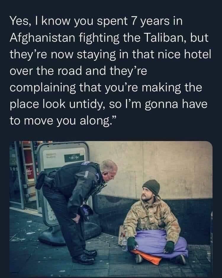 A person sitting on the ground next to a person AI-generated content may be incorrect.