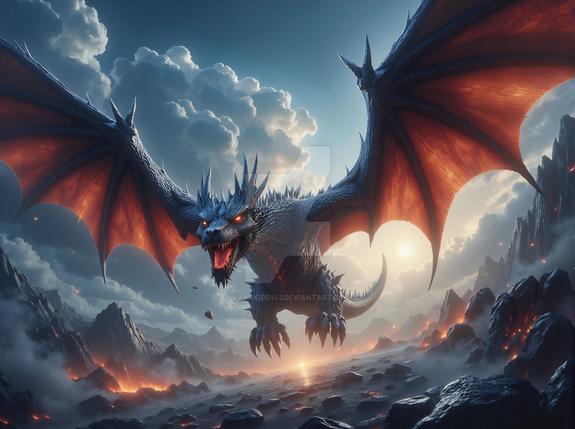 The Fire Dragon's Fury