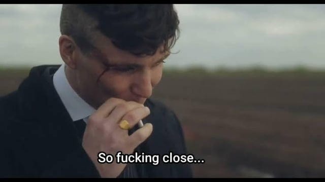 So fucking close... : r/PeakyBlinders