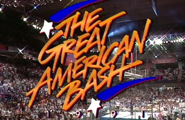 Throwback Thursday: WCW Great American Bash 1991, As Seen on WWE Network |  Wrestling DVD Network