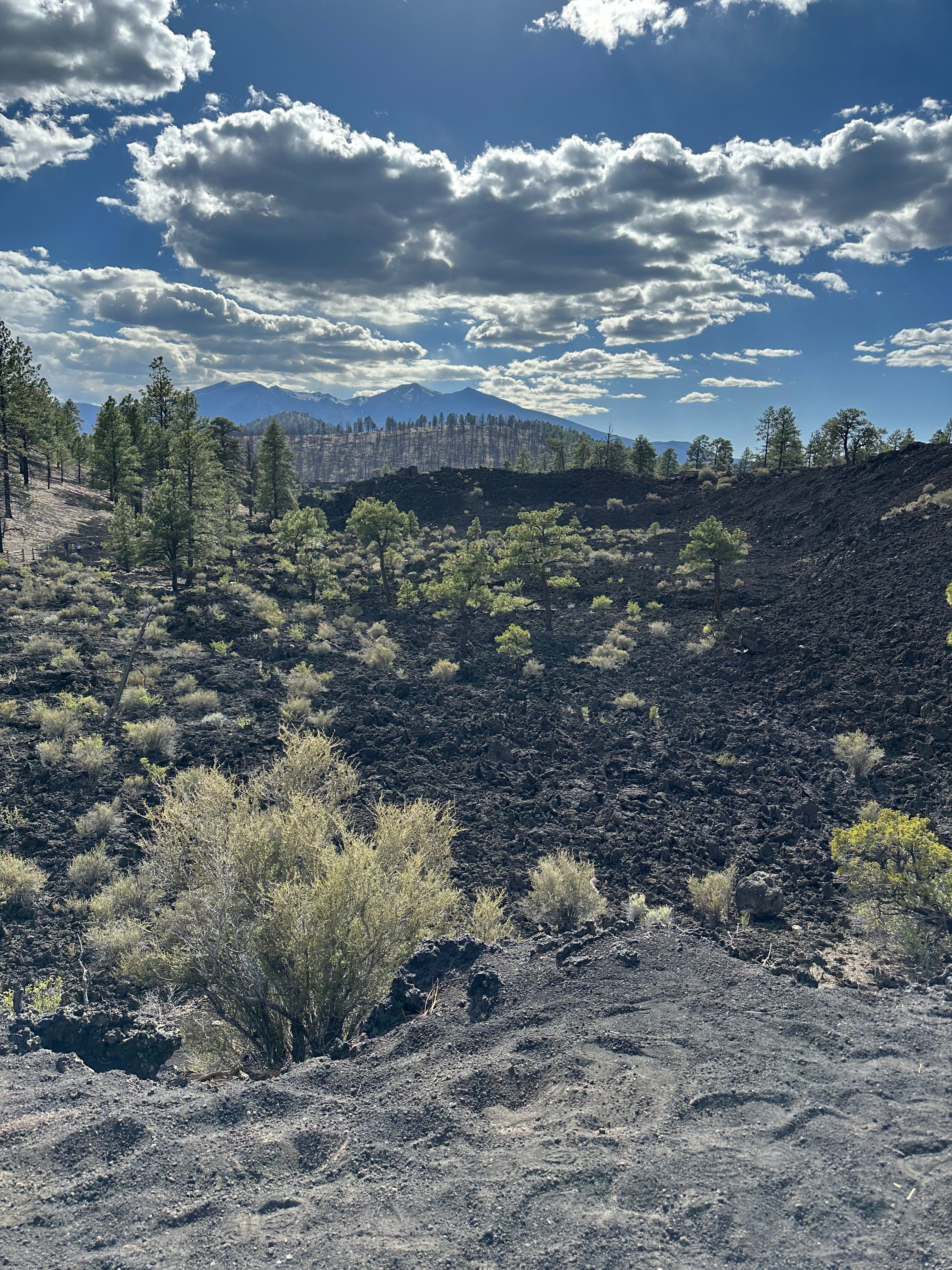 An Afternoon at Sunset Crater - by Emese-Réka Fromm